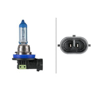 Hella Bulb H11 12V 55W Pgj19-2 White Ligh 8GH fits Aprilia Atlantic 2002-2013