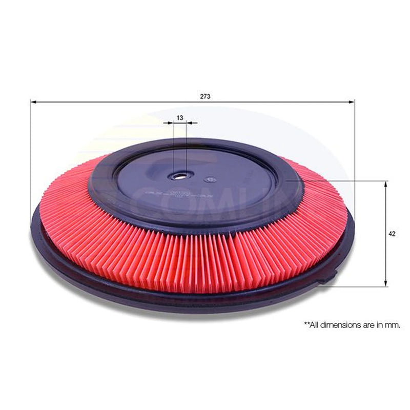 Comline Engine Air Filter fits Nissan 100NX 1990-1994 1.6
