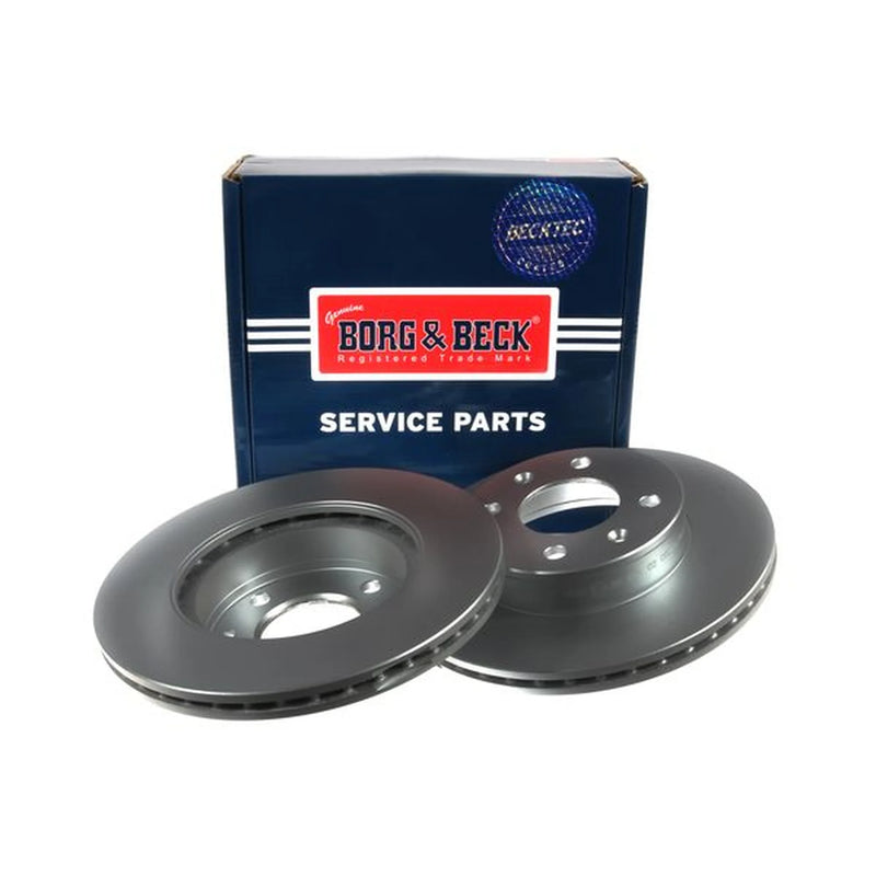 Borg & Beck Front & Rear Brake Discs & Pads fits Hyundai I10 II 2013-2019