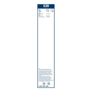 Bosch Eco Front Wiper Blade Set 650mm + 550mm — 539 fits Alpina B10 1996-2004