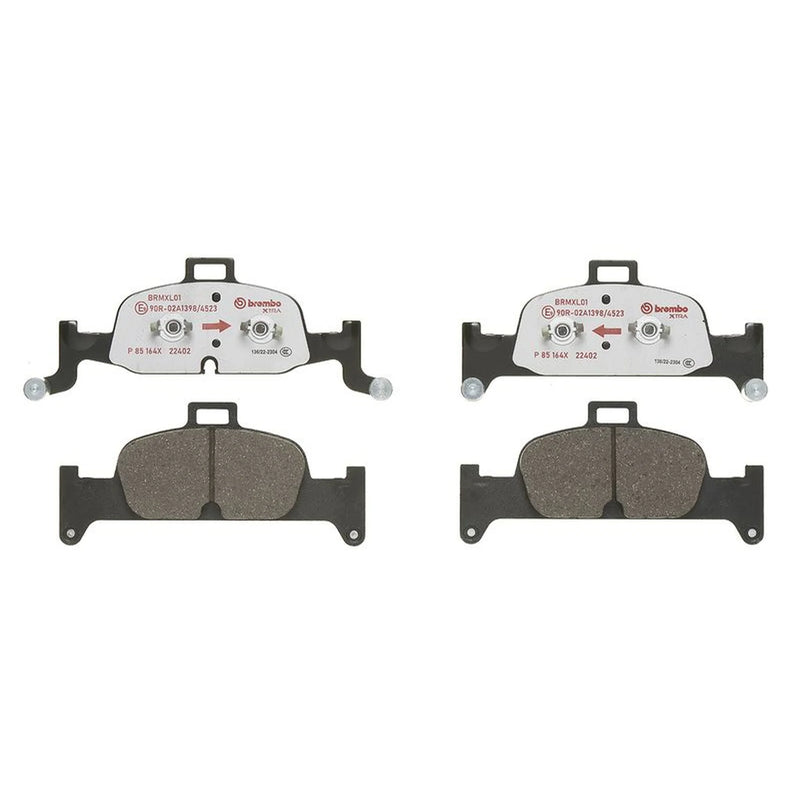 Brembo 4 x Front Brake Pad Set fits Audi A4 Allroad B9 2016-2020 2.0 3.0