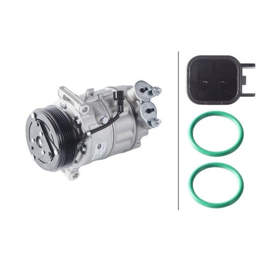 Hella Air Conditioning Compressor fits Ford C-Max II 2010-2019 1.6