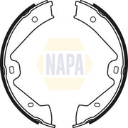 NAPA Parking Brake Shoe Set fits Porsche Cayenne 2010-2018 3.0 3.6 4.2 4.8