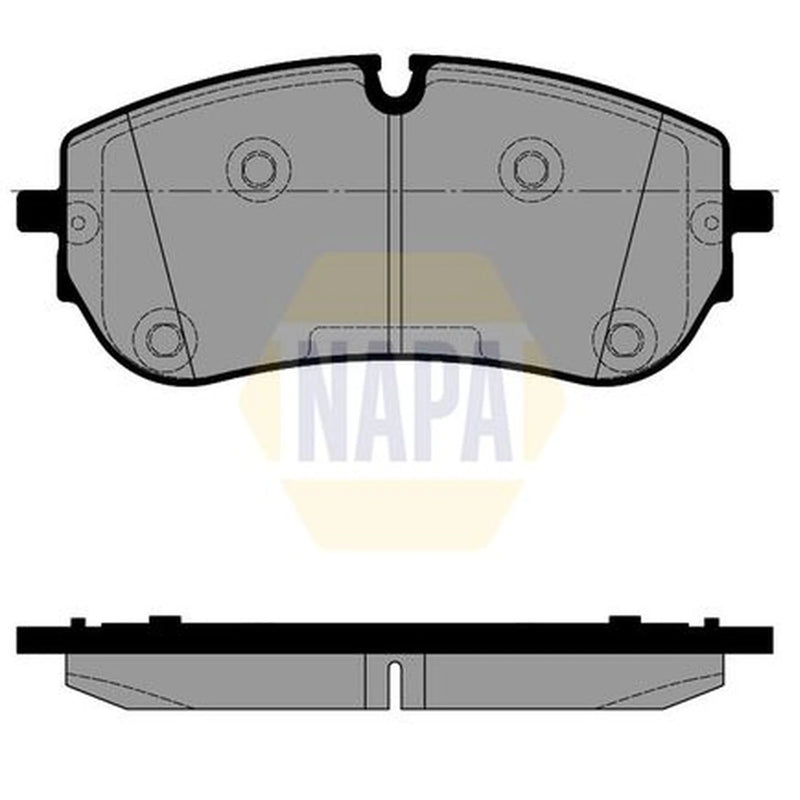 NAPA Front Brake Pad Set fits Jaguar E-Pace 2020 on 1.5 2.0