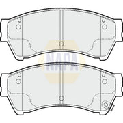 NAPA Front Brake Pad Set fits Mazda 6 2007-2013 1.8 2.0 2.2 2.5