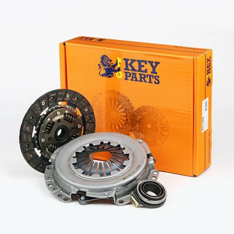 Key Parts Clutch Kit Set 3pc 190mm fits Toyota Yaris/Vitz 1999-2005 1.0