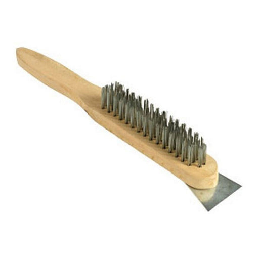 Wire Brush and Scraper: Dual Purpose Tool for Heavy Duty Cleaning and Surface P Nova - Dynamic Drive