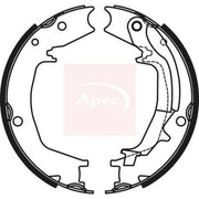 Apec Parking Brake Shoe Set fits Hyundai Elantra IV 2005-2011 1.6