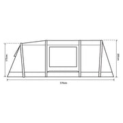 Outdoor Revolution Atom 500 Family Tent Outdoor Revolution - Dynamic Drive