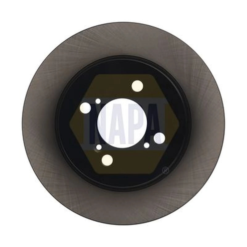 NAPA 2 x Solid Brake Discs fits Suzuki Swift III 2010-2017 1.2 1.3