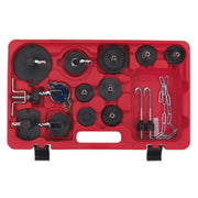 Sealey Brake & Clutch Bleeder Cap Set VS0204B Sealey - Dynamic Drive