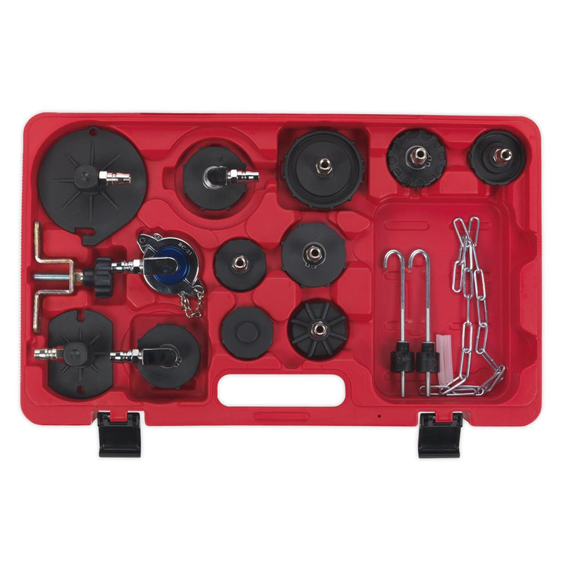 Sealey Brake & Clutch Bleeder Cap Set VS0204B Sealey - Dynamic Drive