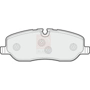 Apec Black Front Brake Pad Set fits Land Rover Discovery III 2004-2009
