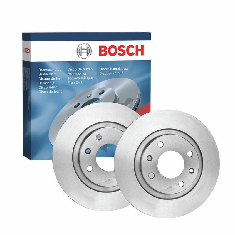 Bosch 2 x Solid Front Brake Discs 0986478847-x2
