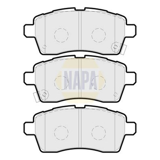 NAPA Front Brake Pad Set NBP1913
