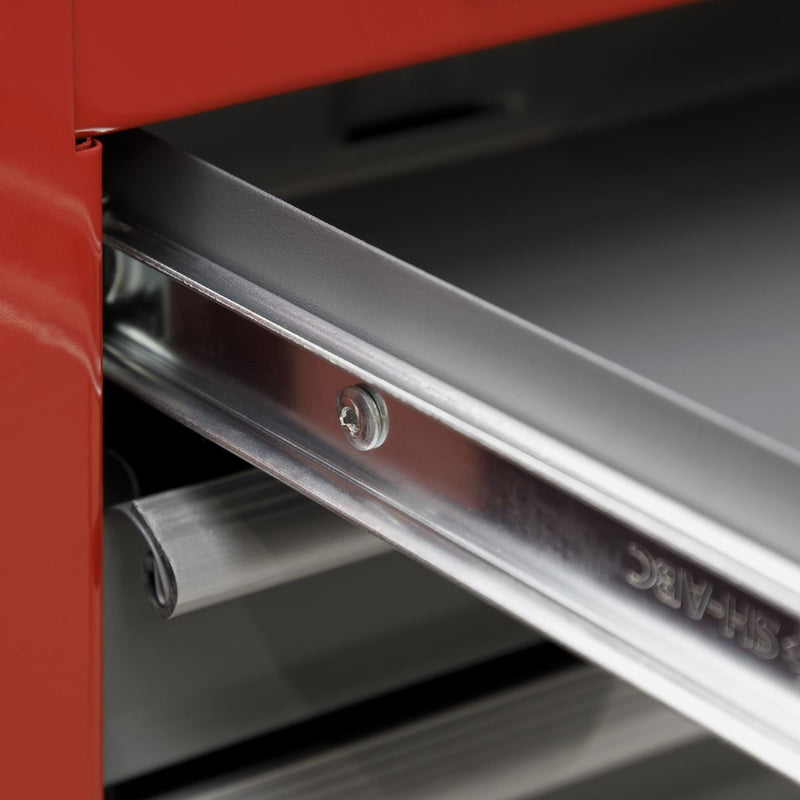 Sealey Topchest Mid-Box & Rollcab 9 Drawer Stack Red AP2200BBSTACK Sealey - Dynamic Drive