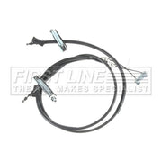 First Line Handbrake Cable Centre fits Ford Focus I 1998-2004 1.4 1.6 1.8