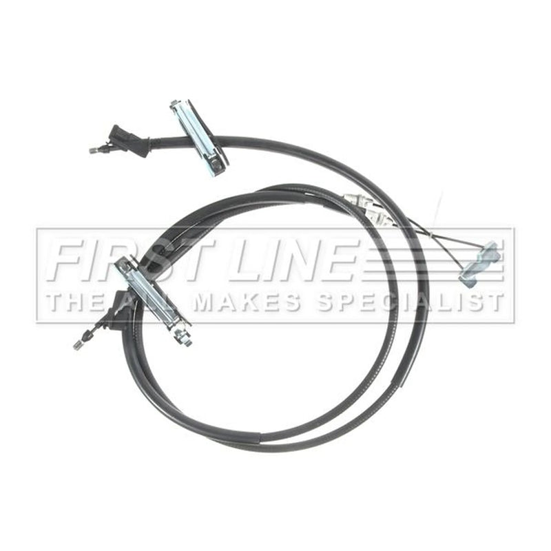 First Line Handbrake Cable Centre fits Ford Focus I 1998-2004 1.4 1.6 1.8
