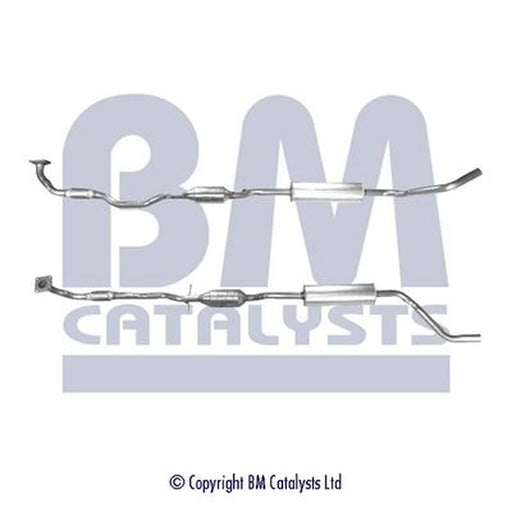 BM Catalysts Petrol Cat fits Audi A2 2000-2005 1.4