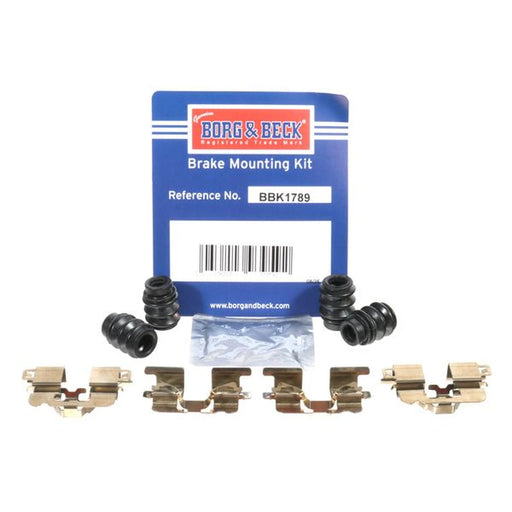 Borg & Beck Brake Pad Accessory Fitting Kit Rear BBK1789