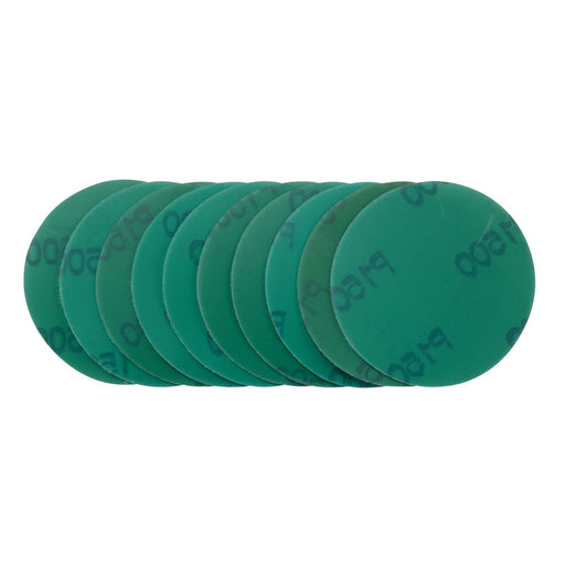 Draper Wet and Dry Sanding Discs with Hook and Loop, 75mm, 1500 Grit (Pack of 10 Draper - Dynamic Drive
