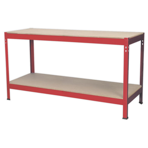 Sealey Workbench 1.53m Steel Wooden Top AP1535 Sealey - Dynamic Drive
