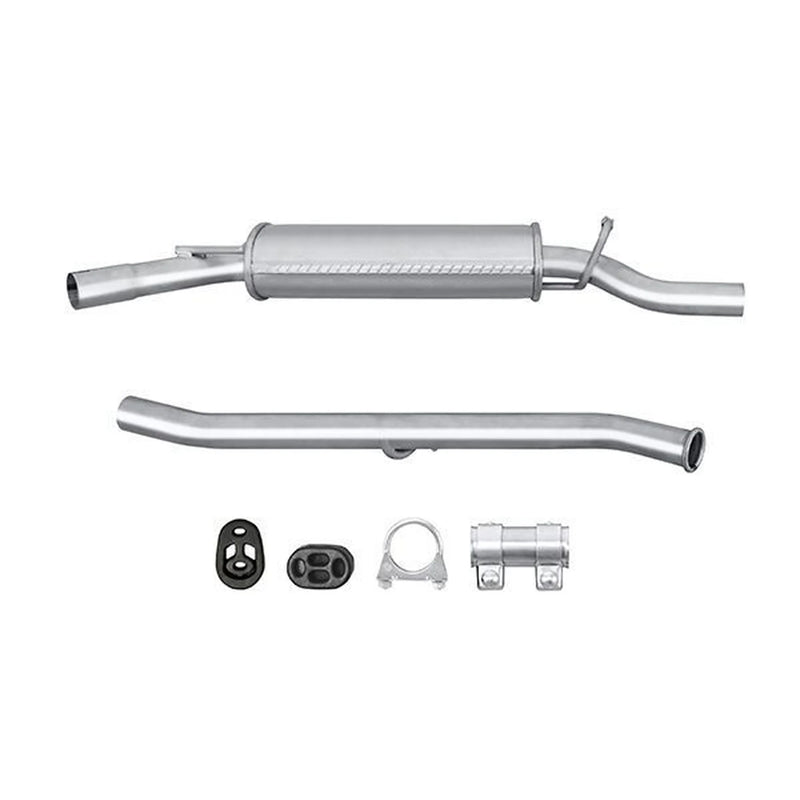 Hella End Silencer Rear fits Ford Escort III 1980-1983 1.1