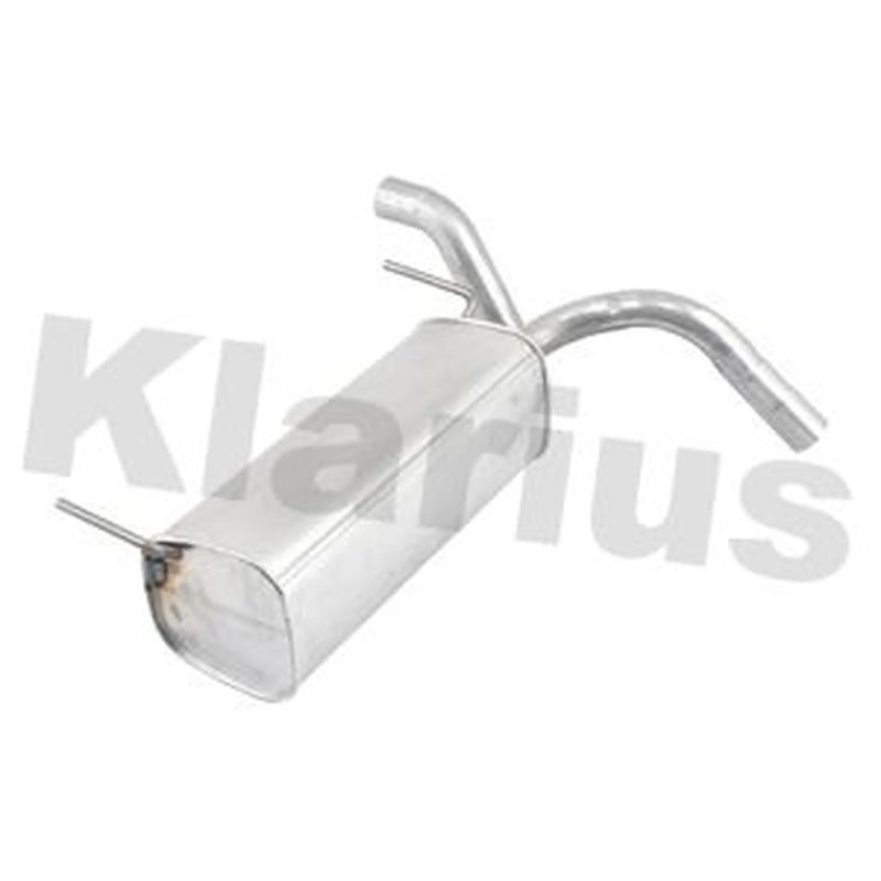 Klarius Box With Centre Pipe Centre fits Opel Zafira Tourer C 2011-2018 1.4 1.8