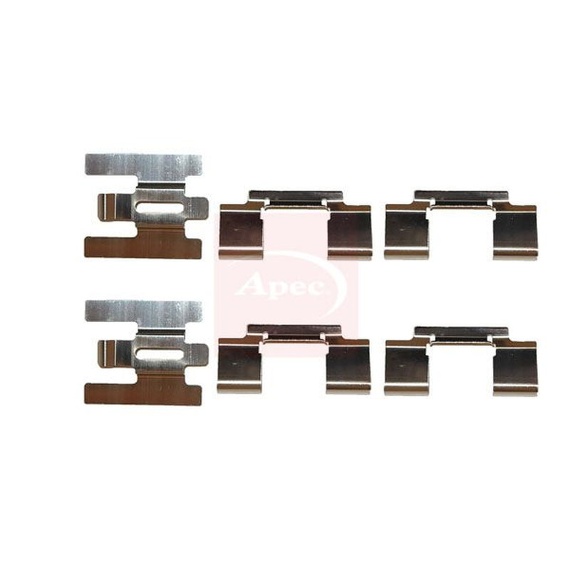 Apec Brake Pad Accessory Fitting Kit Front fits Volvo 740 1984-1992 2.0 2.3 2.4