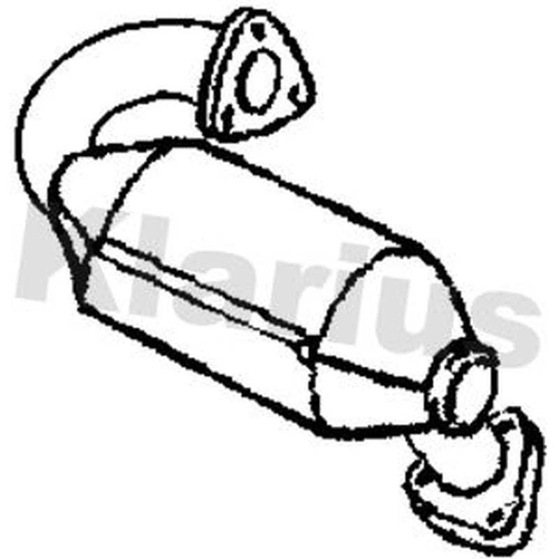 Klarius Catalyst Type Approved With Pipe fits Nissan X-Trail II 2007-2013 2.0