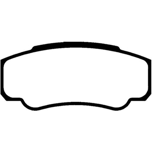 Abtex Rear Brake Pad Set fits Citroën Relay I 1994-2002 1.9 2.0 2.5 2.8