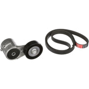 Gates V-Ribbed Belt Set fits Opel Astra G 1998-2005 1.4 1.6 1.8