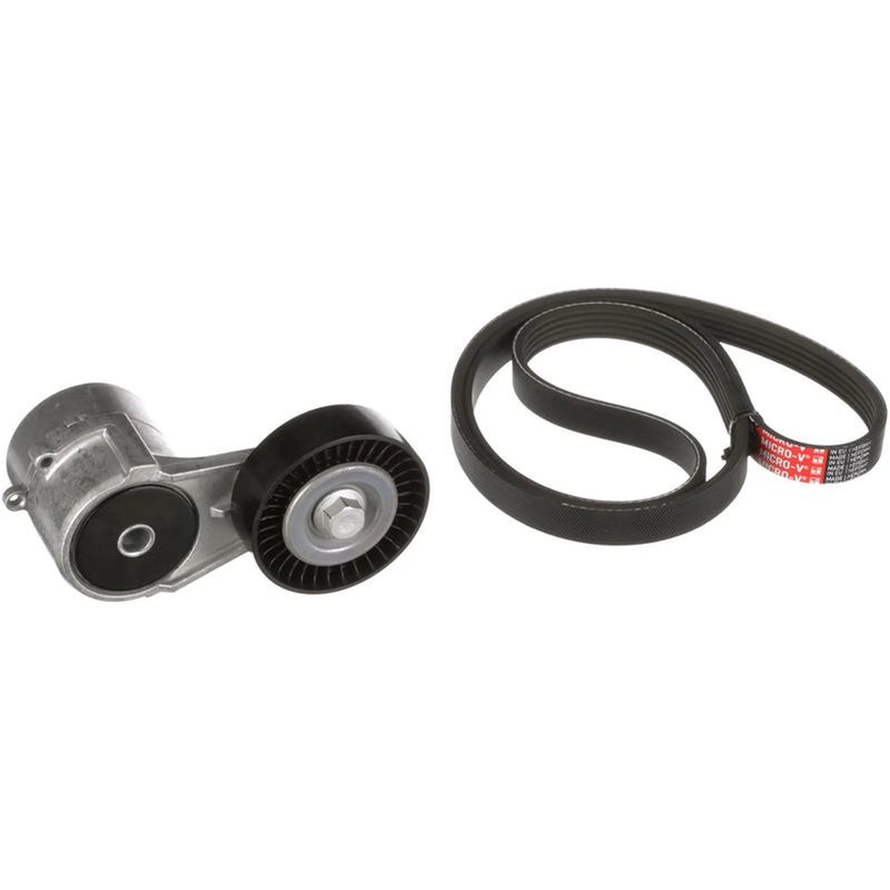 Gates V-Ribbed Belt Set fits Opel Astra G 1998-2005 1.4 1.6 1.8