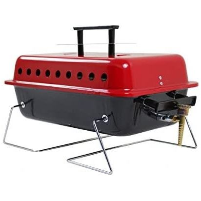 Portable Table Top Gas Barbeque With Lava Rocks Crusader  - Dynamic Drive