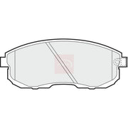 Apec Front Brake Pad Set PAD742