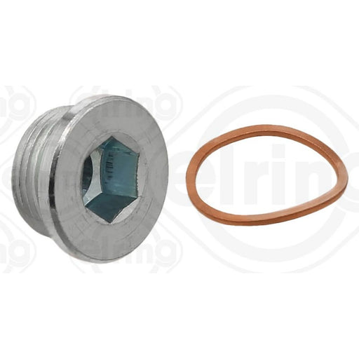 Elring Oil Sump Screw Plug fits Alfa Romeo 155 1993-1997 2.5