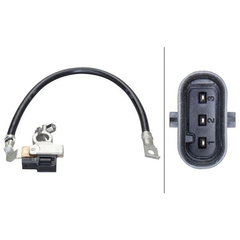 Hella Battery Sensor Ibs200X 6PK fits BMW 1 2007-2013