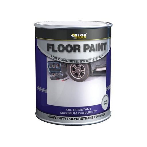 Everbuild Sika Floor Paint Red 5 litre Everbuild Sika - Dynamic Drive