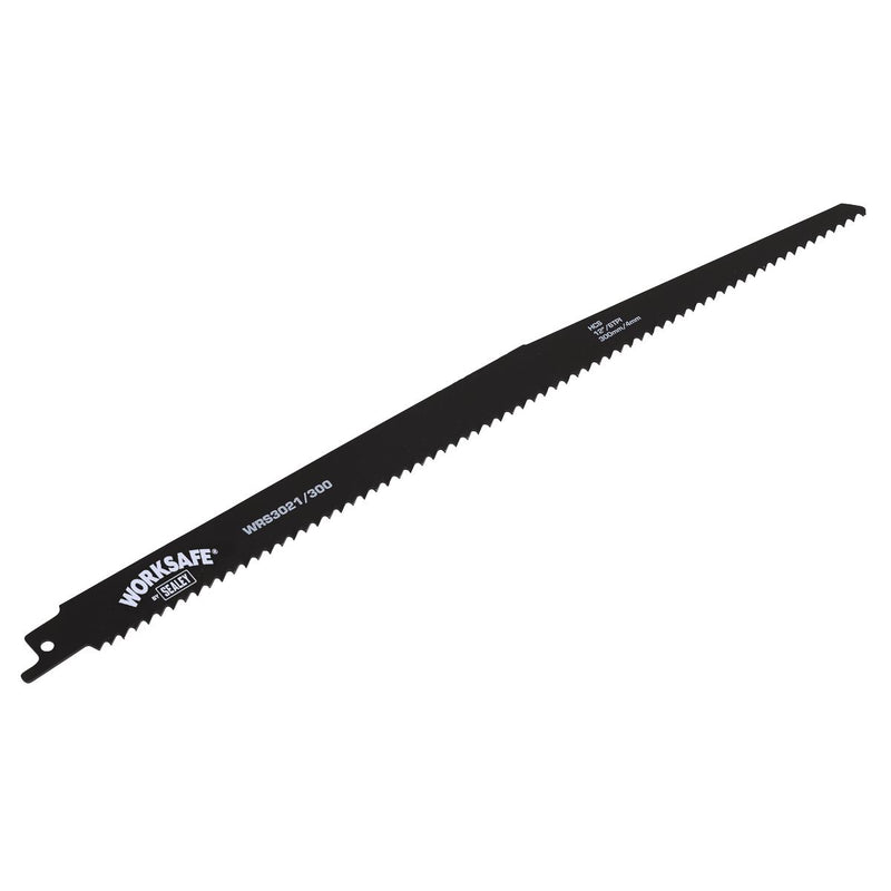 Sealey Reciprocating Saw Blade 150mm 6tpi Pack of 5 WRS3021/150 Sealey - Dynamic Drive