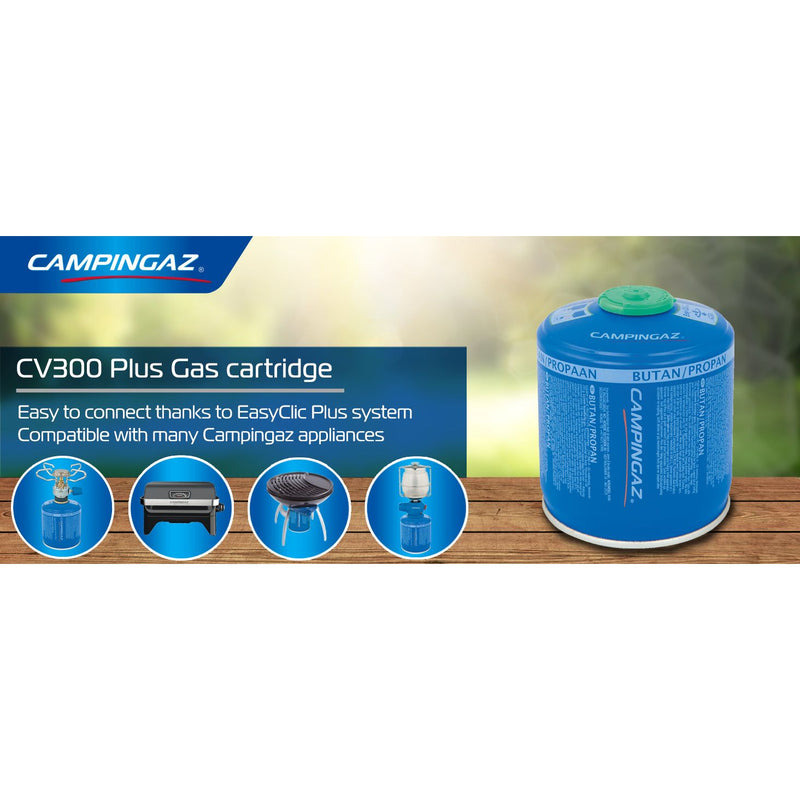 8x Campingaz CV 300 Plus Butane Propane Cartridge Camping Cooking Outdoors Campingaz  - Dynamic Drive