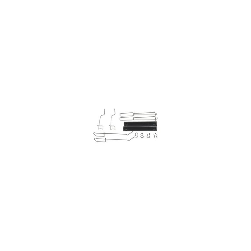 Bosch Brake Pad Accessory Fitting Kit Front fits Renault Twingo I 1993-2007 1.2