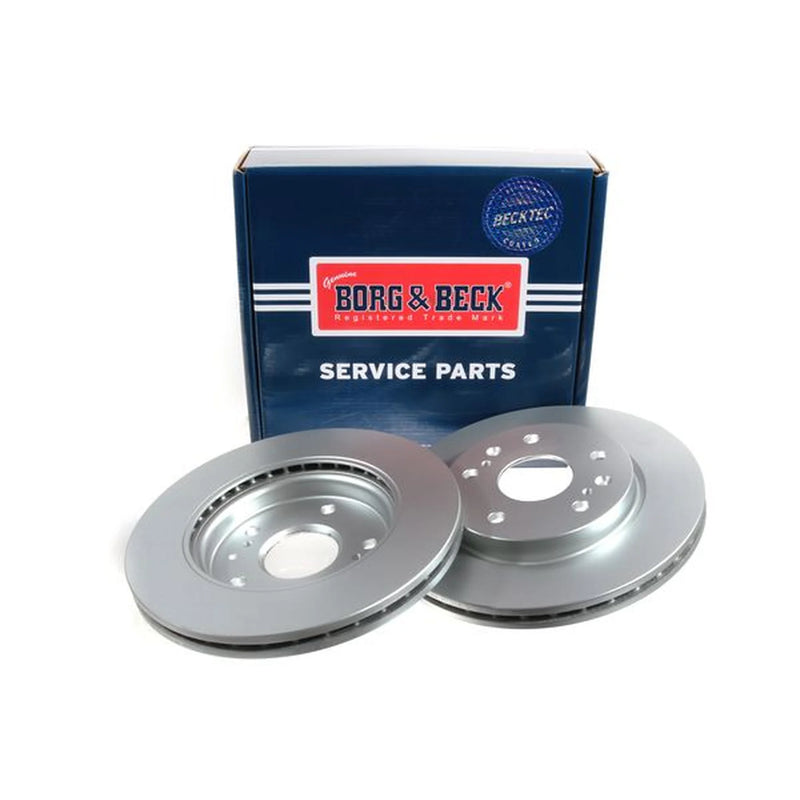 Borg & Beck 2 x Vented Front Brake Discs BBD5441