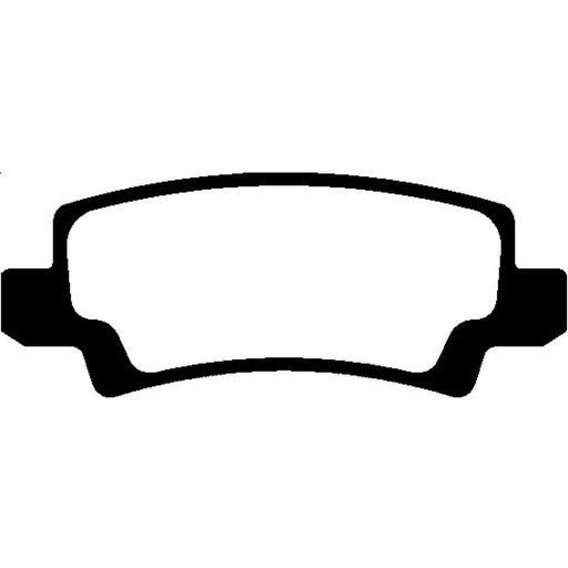 Abtex Rear Brake Pad Set PLU3975