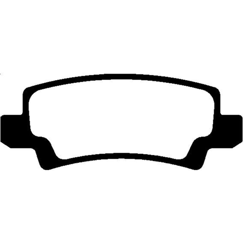 Abtex Rear Brake Pad Set fits Toyota Corolla 2001-2008 1.4 1.6 1.8 2.0