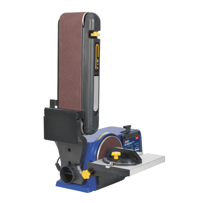 Sealey Belt/Disc Sander 915 x 100mm/ï150mm 370W/230V SM914 Sealey - Dynamic Drive