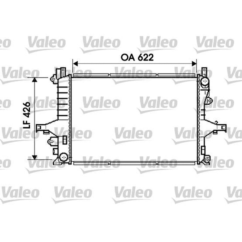 Valeo Engine Radiator 734719