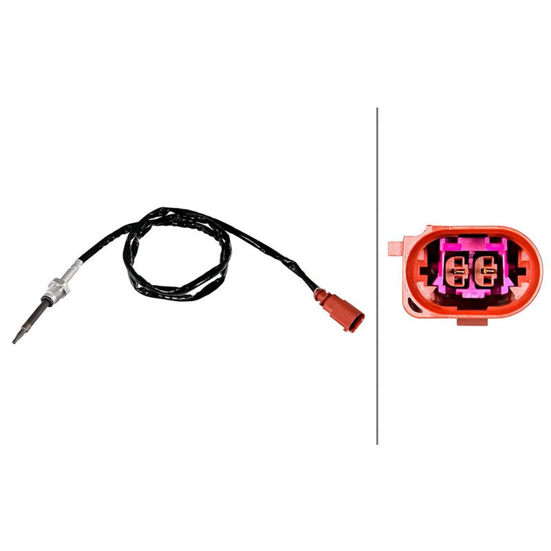 Hella Exhaust Gas Temperature Sensor before soot particulate filter fits Audi A3
