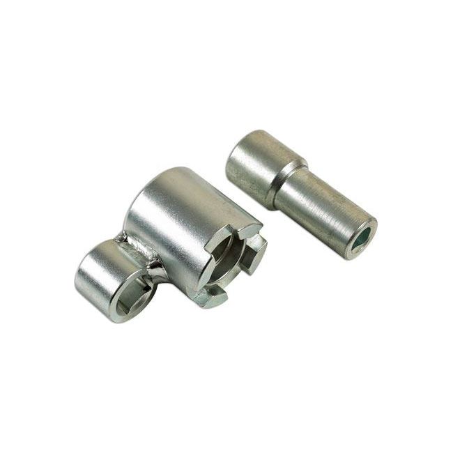 Laser Front Strut Top Nut Wrench/Holding Tool 2pc - for Volvo 6979 Laser - Dynamic Drive
