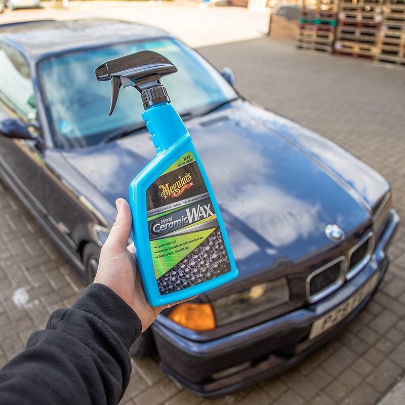 Meguiar's Hybrid Ceramic Detailer & Ceramic Spray Wax 768ml Car Care Bundle Meguiars - Bars 4 Cars
