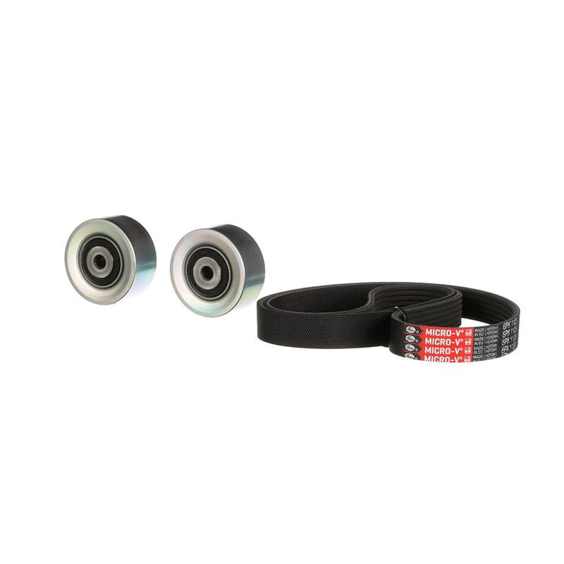 Gates V-Ribbed Belt Set fits Citroën C2 2003-2012 1.1 1.4 1.6